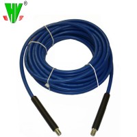 Professional Producer Canvas Cover Flexible Hose for Hot Water High Pressure Car Washing Hose